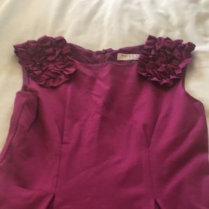 Fabulous purple sleeveless Trina Turk dress